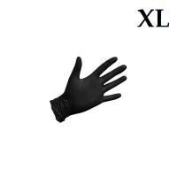 Перчатки нитриловые Benovy XL (100 шт.) Черный