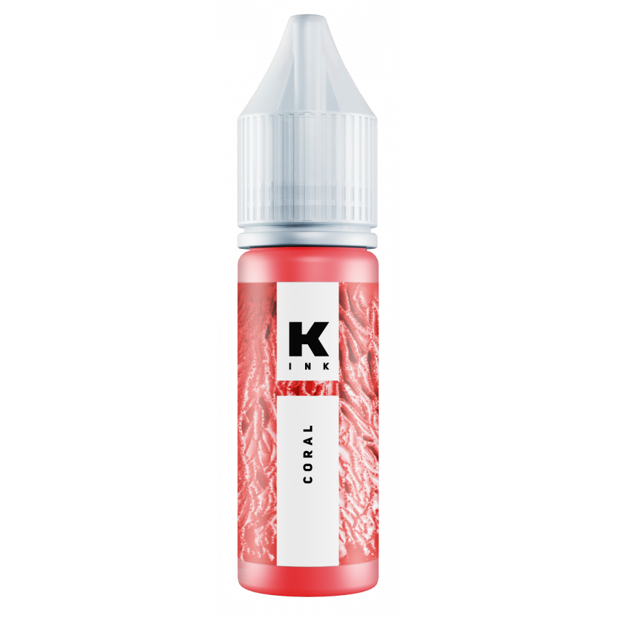 Тату краска ink - Коралловый - 15 мл